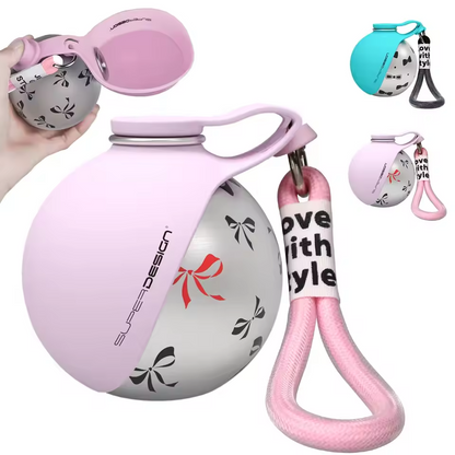 PawCentral™ Dog Water Bottle with Bowl